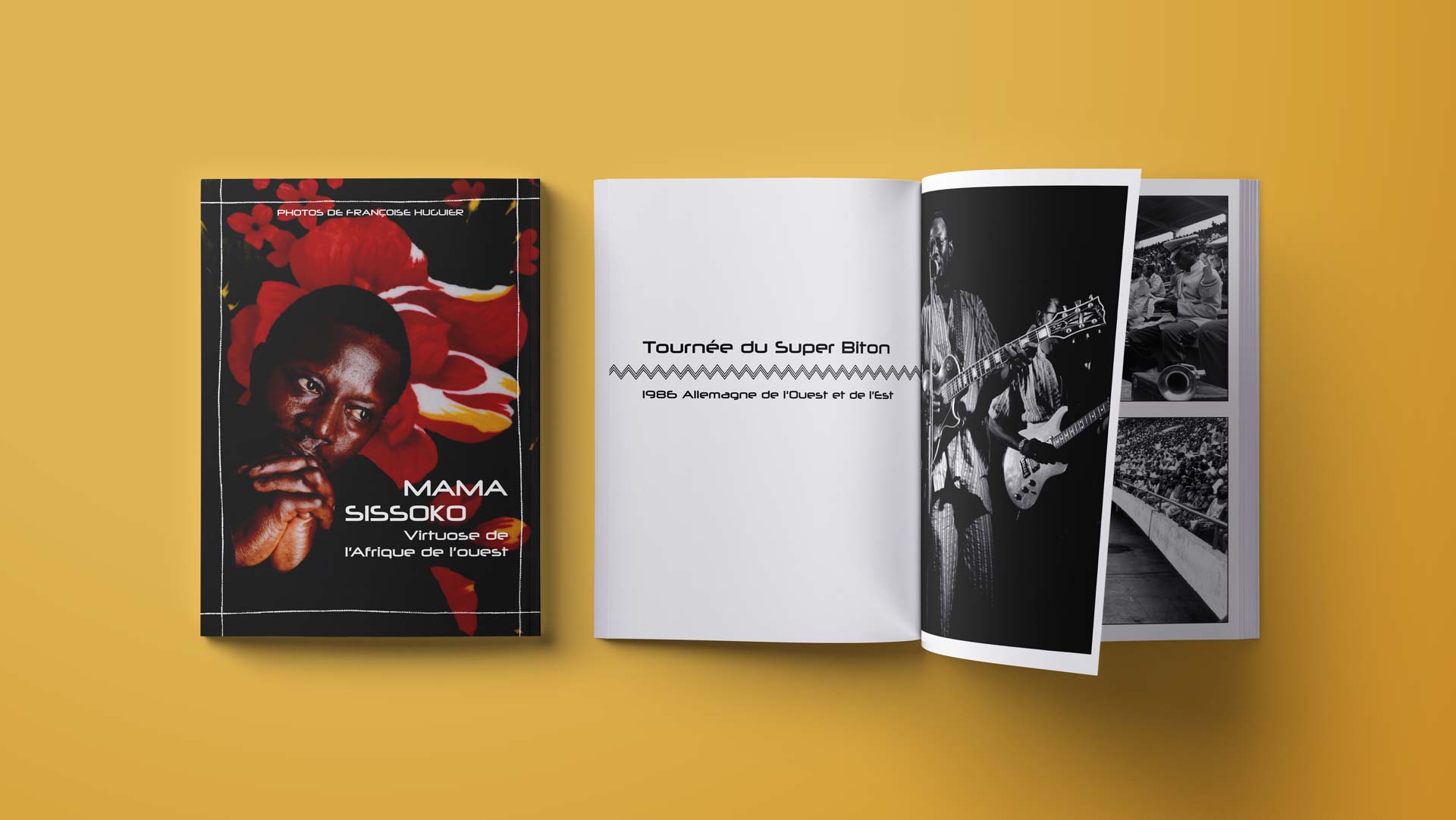 Couverture livre Mama Sissoko – Conception graphique