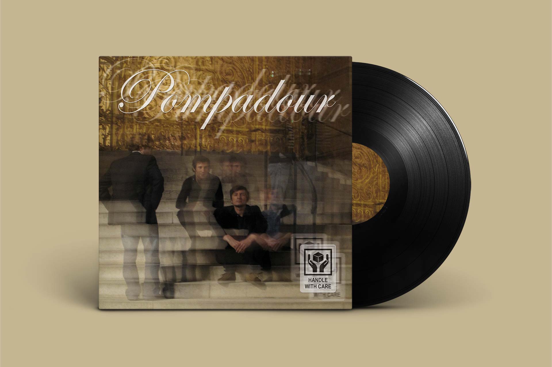 Pochette vinyle Pompadour – photographie et design