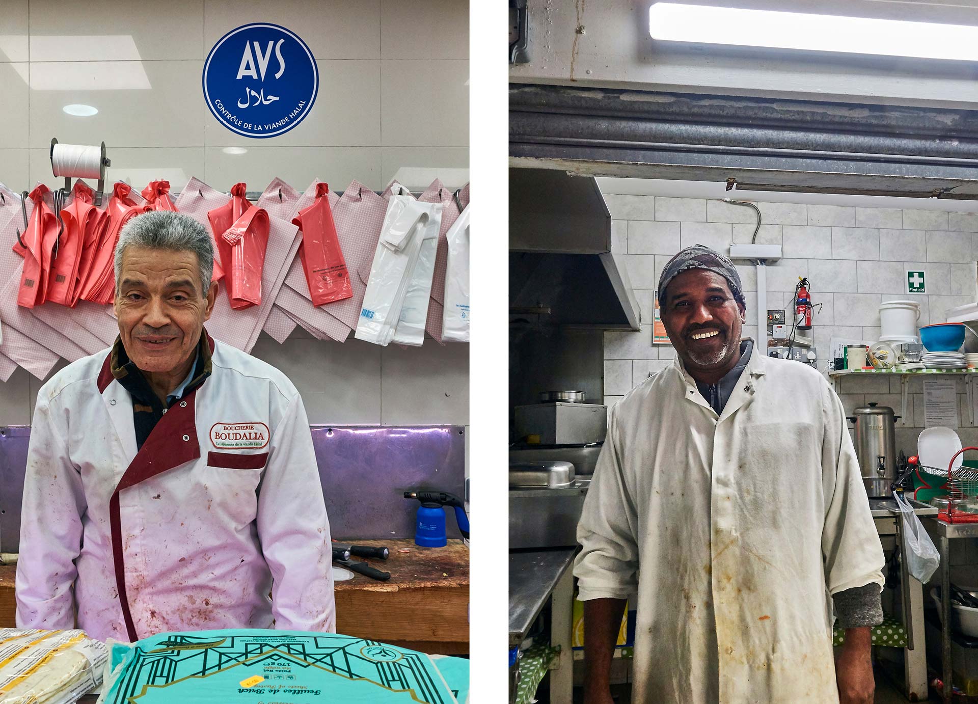 Photographie - Portraits métier – boucherie Paris & Londres