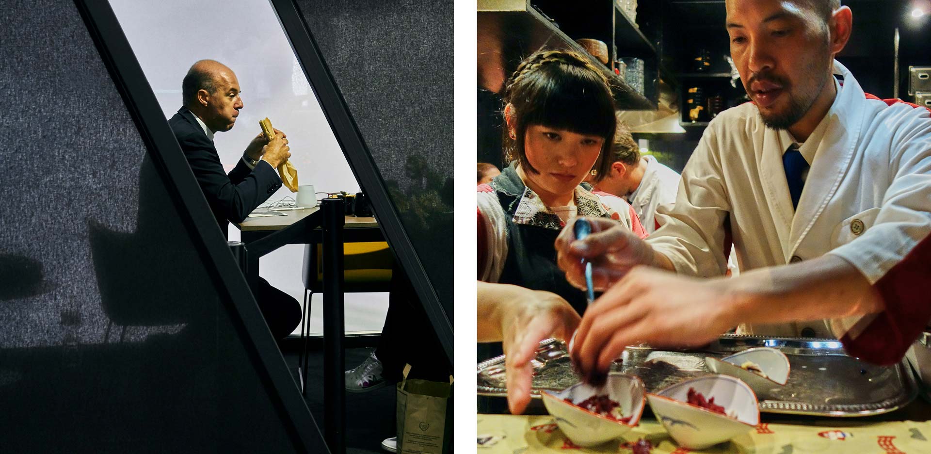 Photo reportage - Salon auto et restaurant - Chef